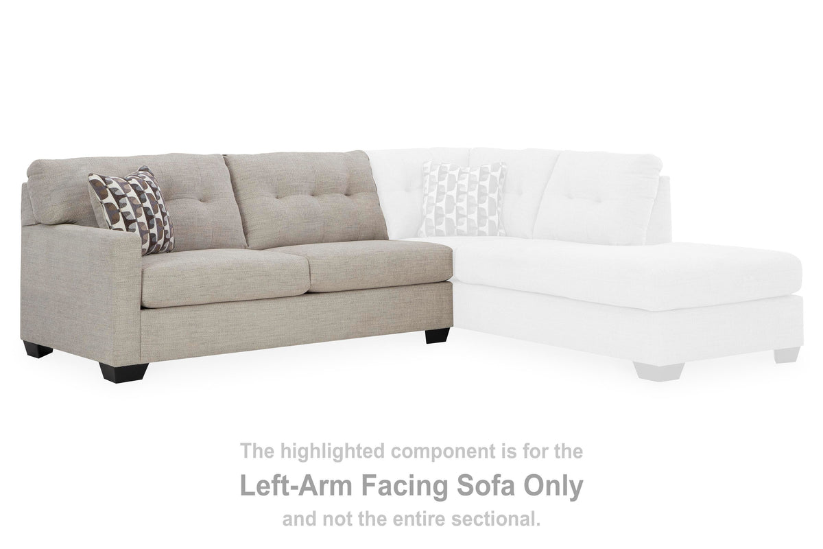 Mahoney Sectional - 31004S2 - product view or room setting; complete kit and included component views (supplier image 30)