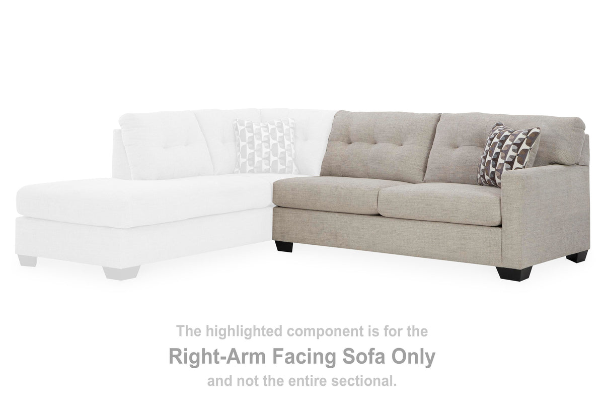 Mahoney Sectional - 31004S1 - product view or room setting; complete kit and included component views (supplier image 59)