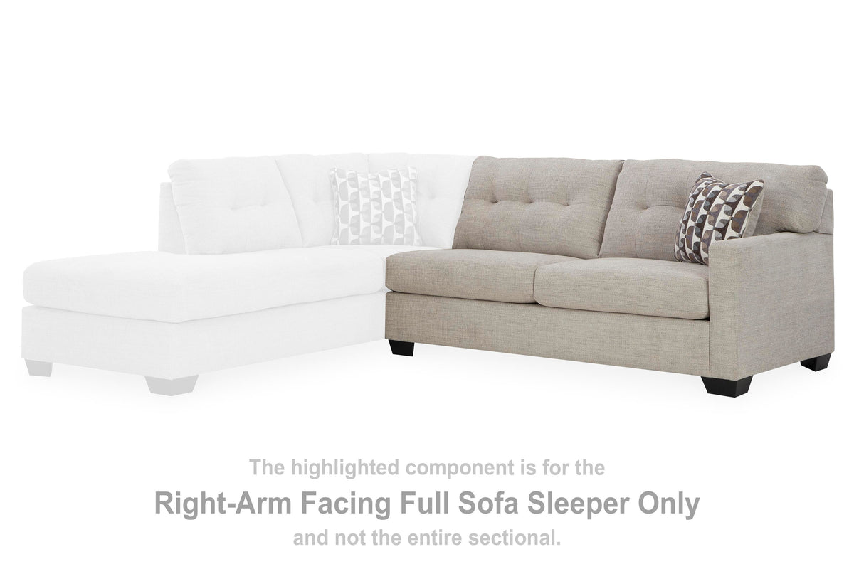 Mahoney Sectional - 31004S3 - product view or room setting; complete kit and included component views (supplier image 54)