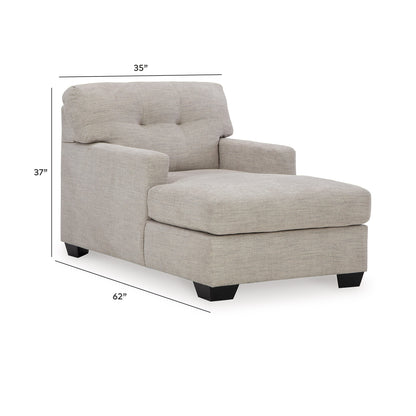 Mahoney Chaise - 3100415 - approximate manufacturer dimensions (supplier image 14)