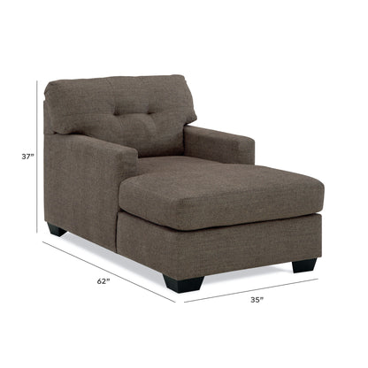Mahoney Chaise - 3100515 - approximate manufacturer dimensions (supplier image 7)