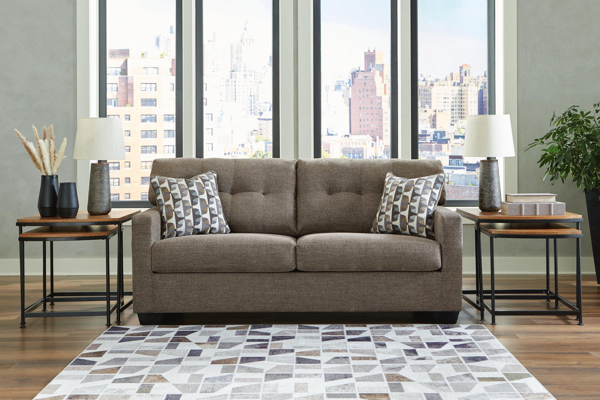 Mahoney Full Sofa Sleeper - 3100536 - product view or room setting; only sleeper sofa included (supplier image 6)