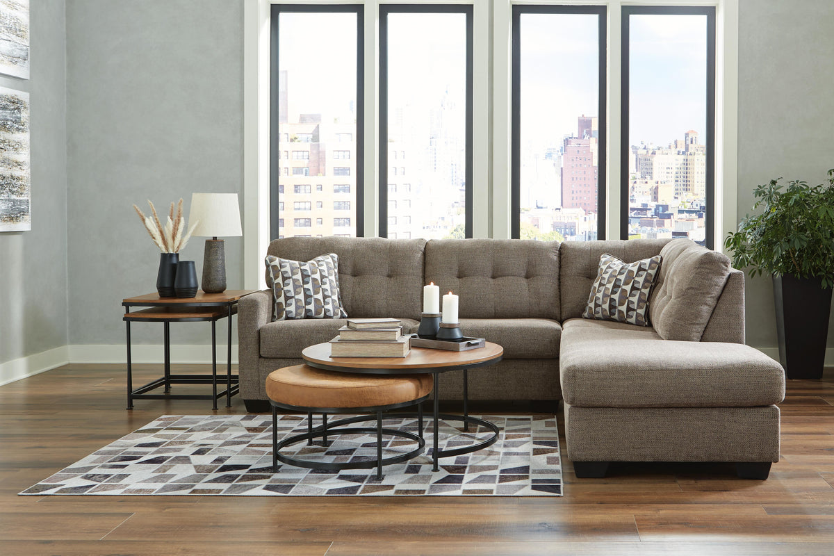 Mahoney Sectional - 31005S2 - product view or room setting; complete kit and included component views (supplier image 14)
