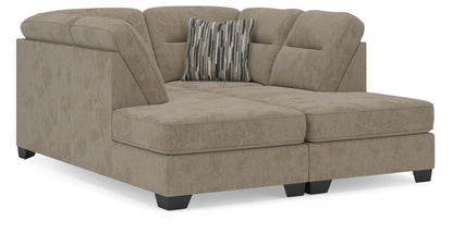 Olten Sectional - 31304S3 - product view or room setting; complete kit and included component views (supplier image 30)