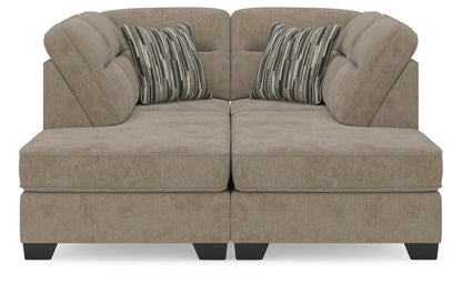 Olten Sectional - 31304S3 - product view or room setting; complete kit and included component views (supplier image 31)