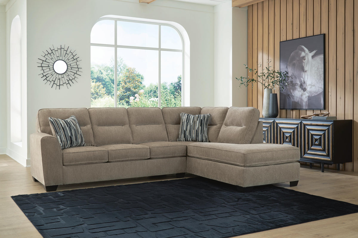 Olten Sectional - 31304S2 - product view or room setting; complete kit and included component views (supplier image 36)