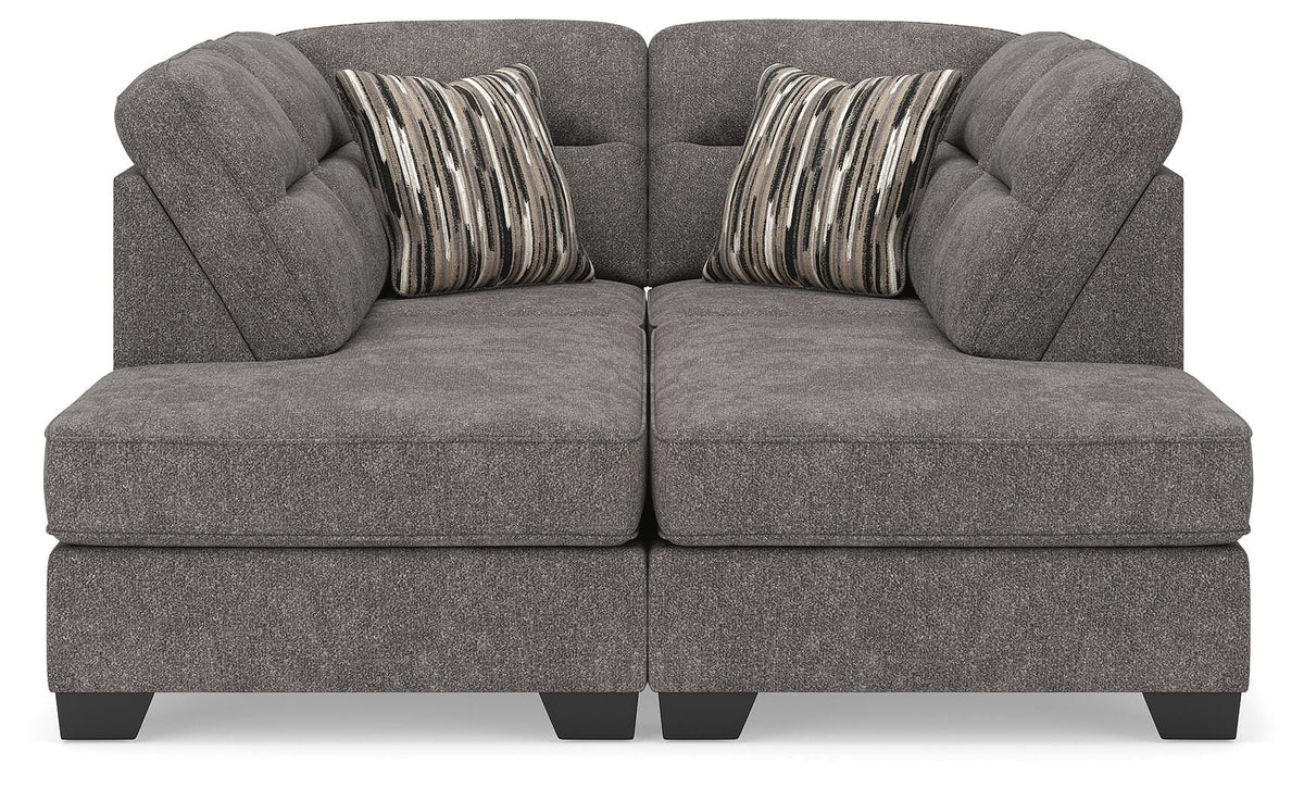Olten Sectional - 31305S3 - product view or room setting; complete kit and included component views (supplier image 2)