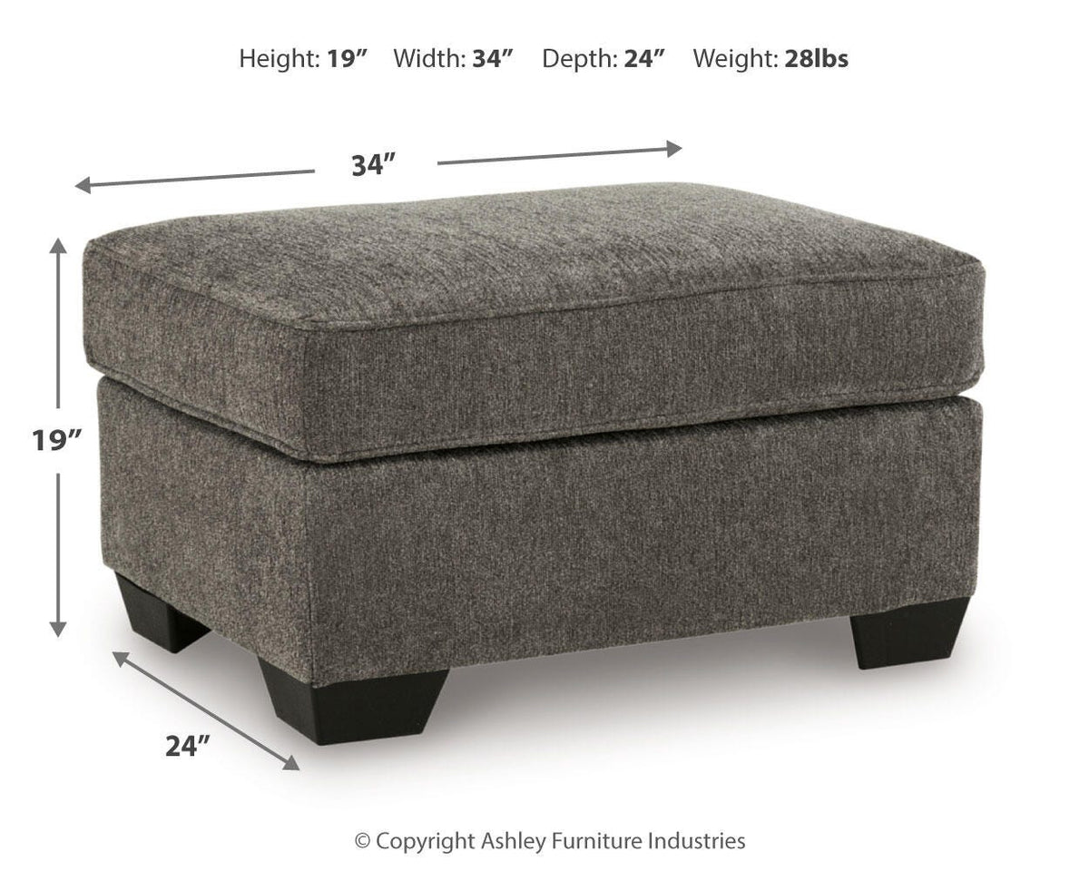 Olten Ottoman - 3130514 - approximate manufacturer dimensions (supplier image 13)