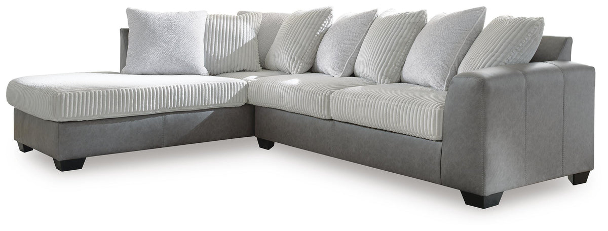 Clairette Court Sectional - 31503S1 - product view or room setting; complete kit and included component views (supplier image 15)