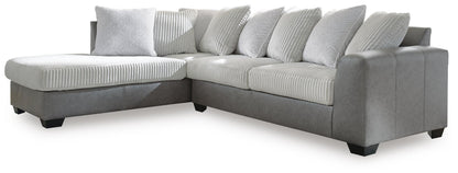 Clairette Court Sectional - 31503S1 - product view or room setting; complete kit and included component views (supplier image 15)