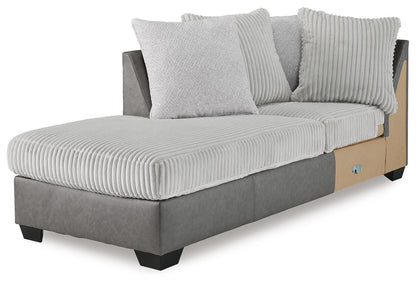 Clairette Court Sectional - 31503S1 - product view or room setting; complete kit and included component views (supplier image 17)