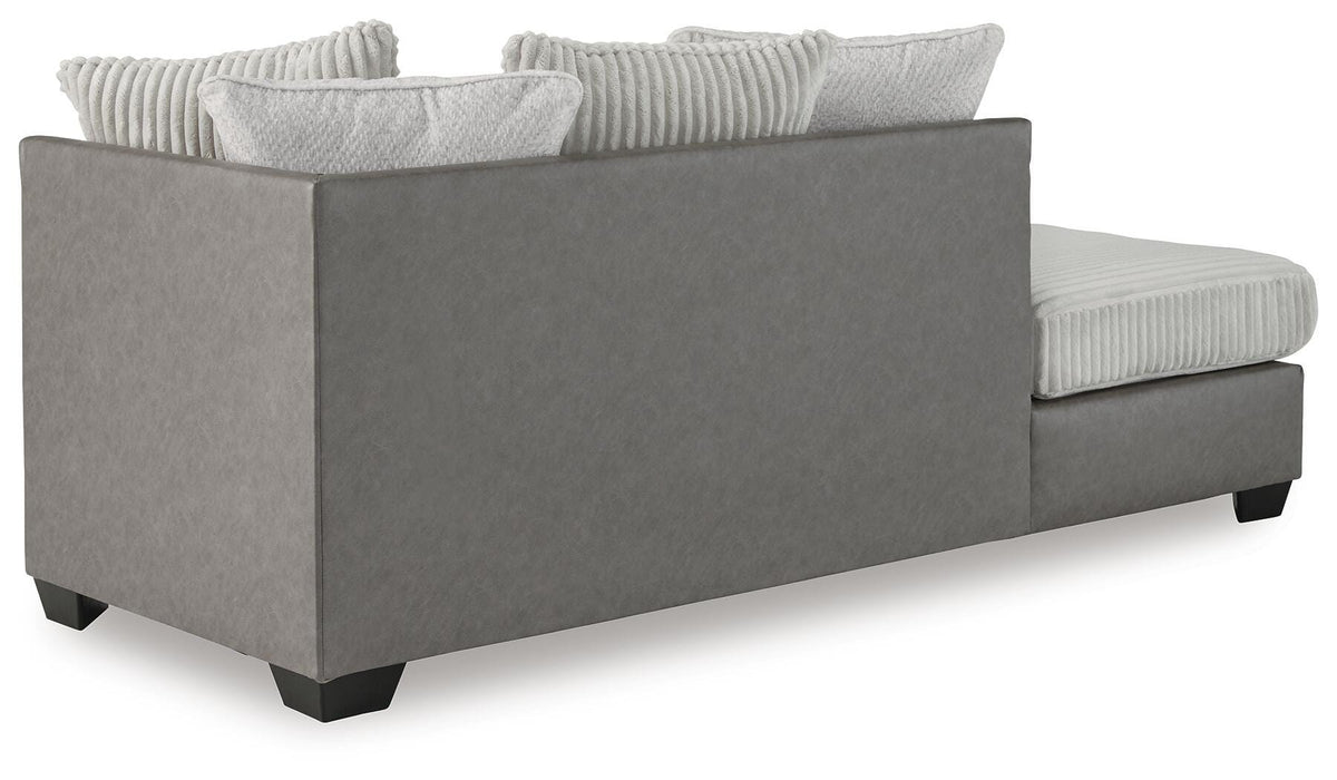 Clairette Court Sectional - 31503S1 - product view or room setting; complete kit and included component views (supplier image 20)