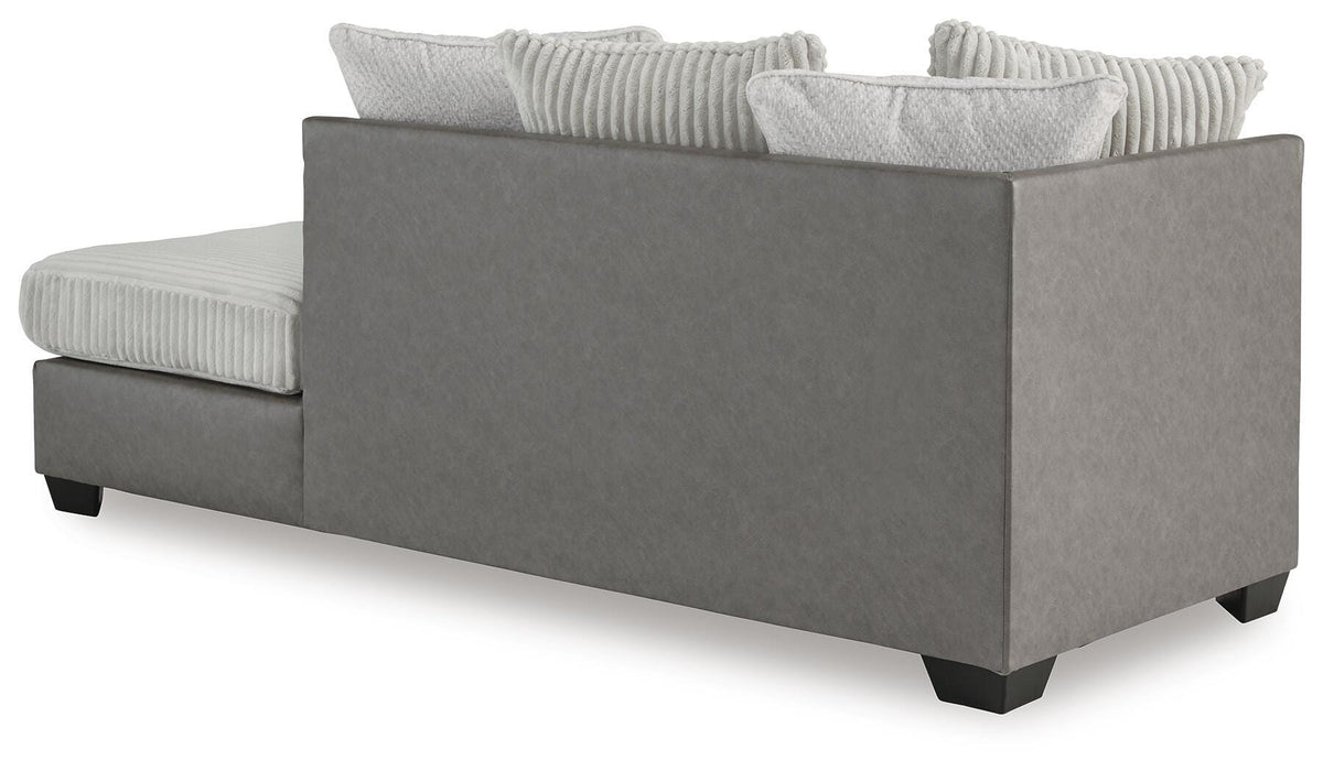 Clairette Court Sectional - 31503S2 - product view or room setting; complete kit and included component views (supplier image 9)