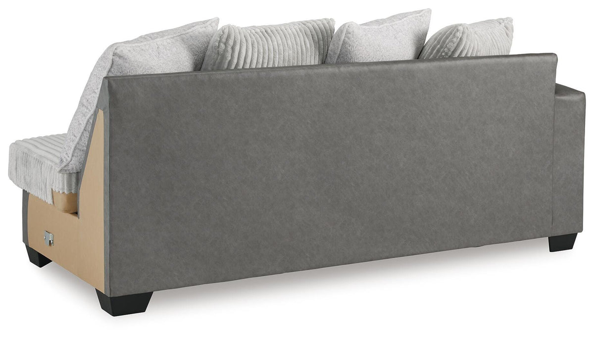 Clairette Court Sectional - 31503S2 - product view or room setting; complete kit and included component views (supplier image 14)