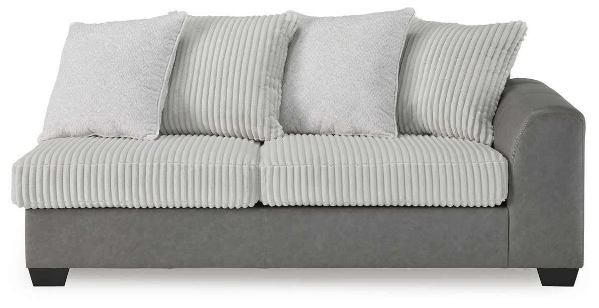 Clairette Court Sectional - 31503S1 - product view or room setting; complete kit and included component views (supplier image 24)
