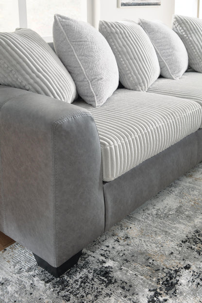 Clairette Court Sectional - 31503S2 - finish or detail (supplier image 3)