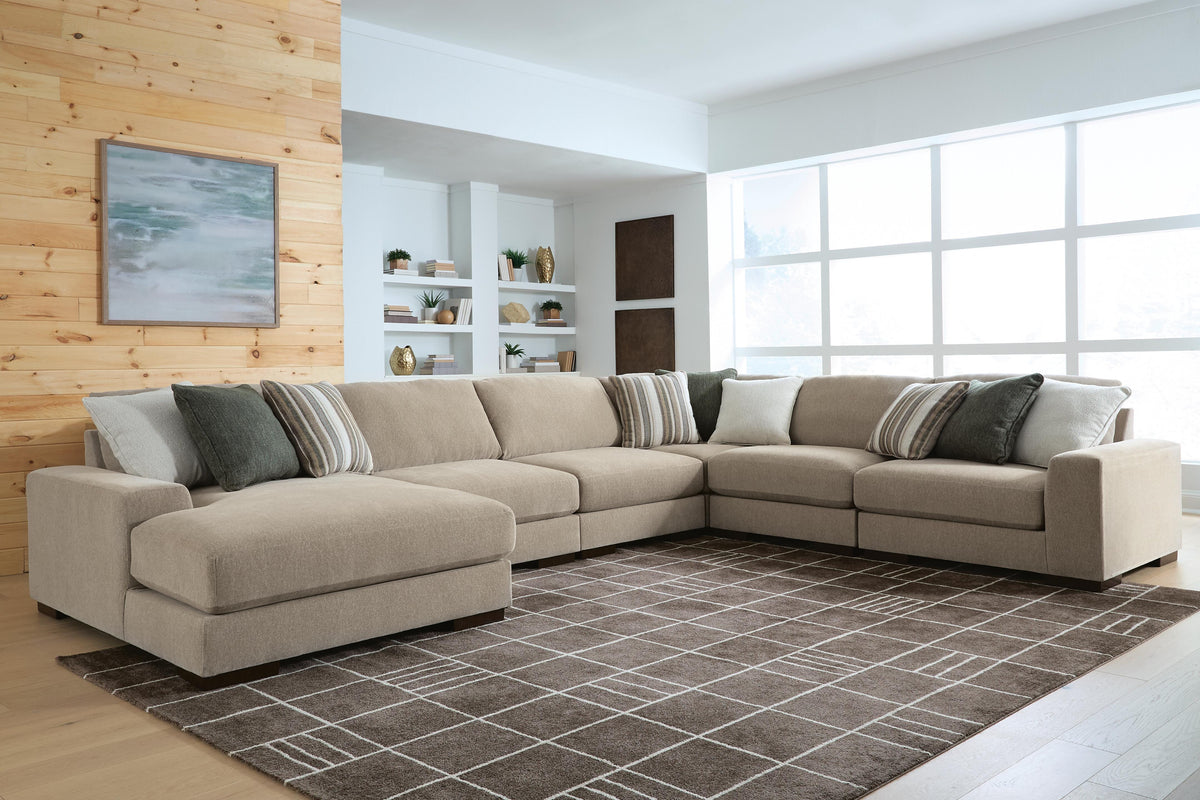 Linenhause Sectional - 31803S14 - product view or room setting; complete kit and included component views (supplier image 11)