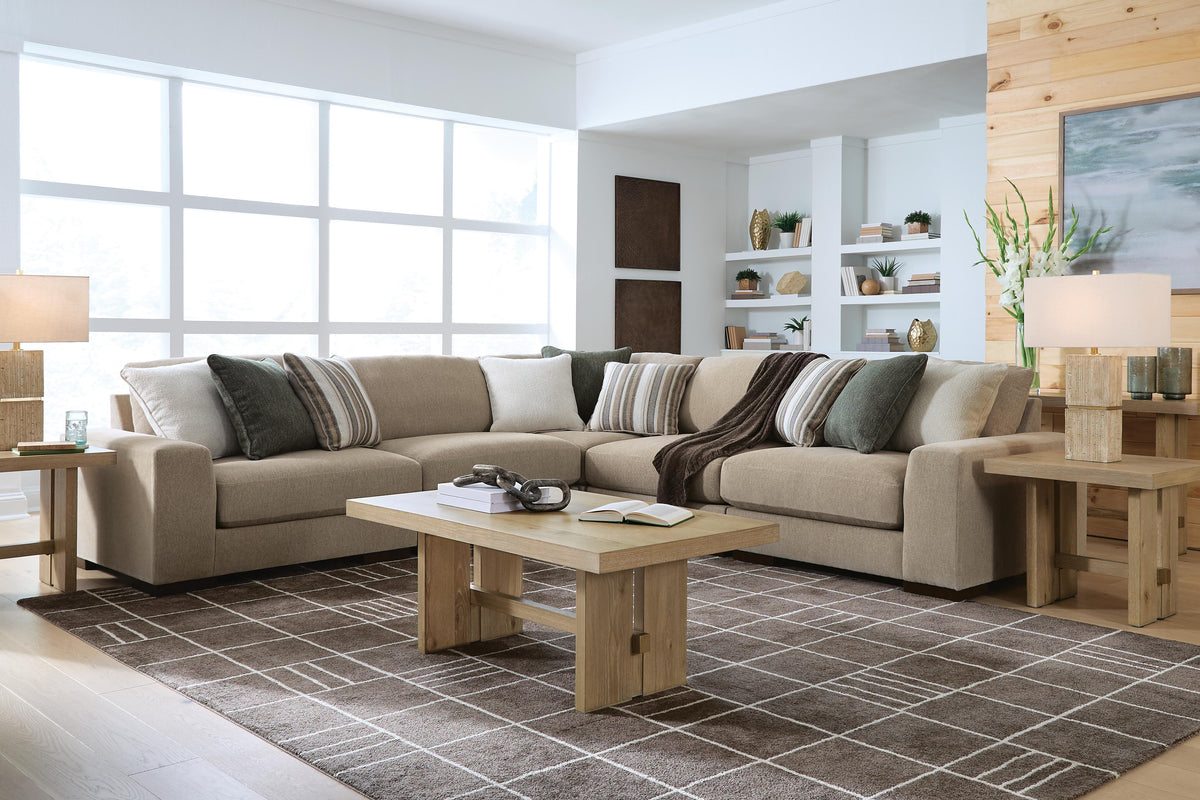 Linenhause Sectional - 31803S17 - product view or room setting; complete kit and included component views (supplier image 23)