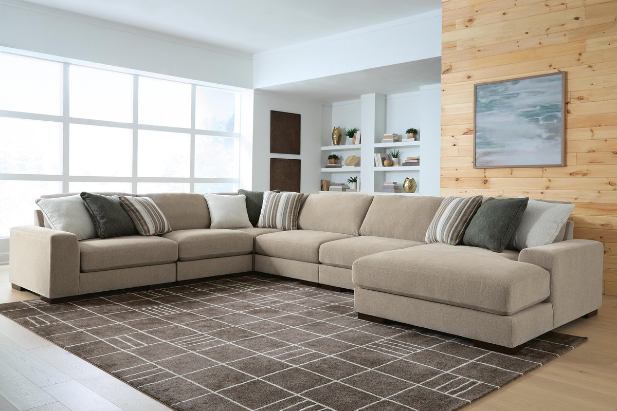 Linenhause Sectional - 31803S15 - product view or room setting; complete kit and included component views (supplier image 25)