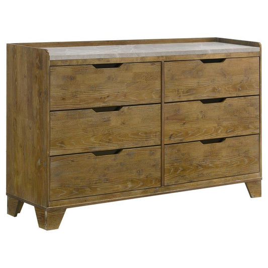 Henderson - 6-Drawer Bedroom Dresser Cabinet