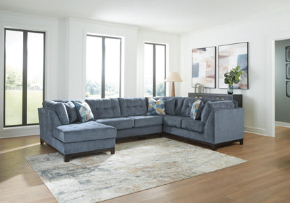 Maxon Place Sectional - 33003S1 - product view or room setting; complete kit and included component views (supplier image 59)