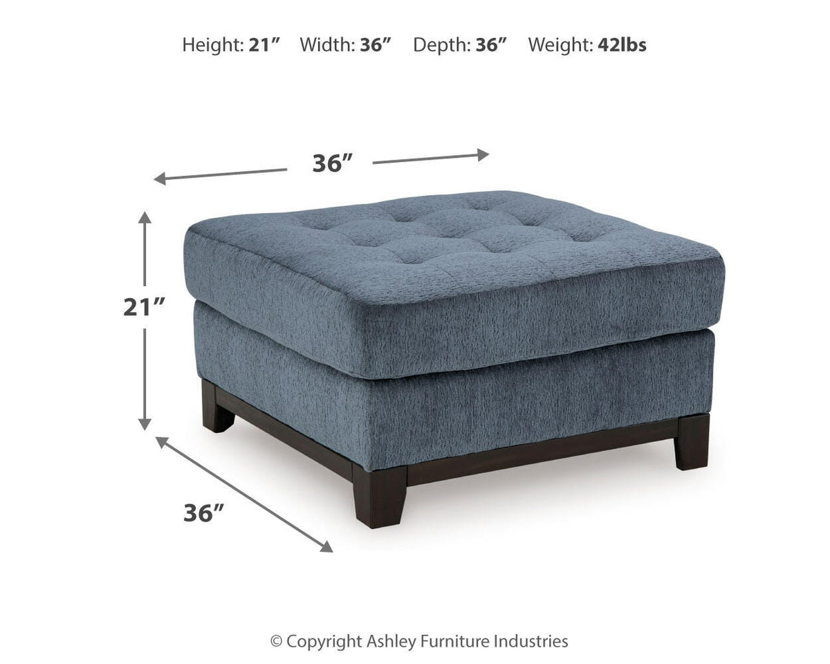 Maxon Place Living Room Sets - 33003U2, 33003U3 - approximate manufacturer dimensions (supplier image 11)