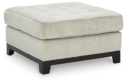 Maxon Place Oversized Accent Ottoman - 3300408 - product view or room setting; only ottoman included (supplier image 1)