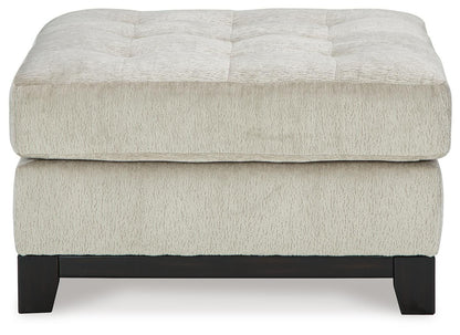 Maxon Place Oversized Accent Ottoman - 3300408 - product view or room setting; only ottoman included (supplier image 3)