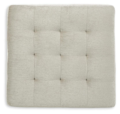 Maxon Place Oversized Accent Ottoman - 3300408 - product view or room setting; only ottoman included (supplier image 4)