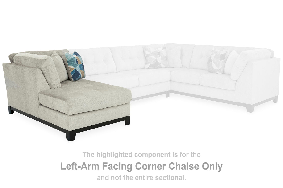 Maxon Place Sectional - 33004S3, 33004S1 - product view or room setting; complete kit and included component views (supplier image 24)