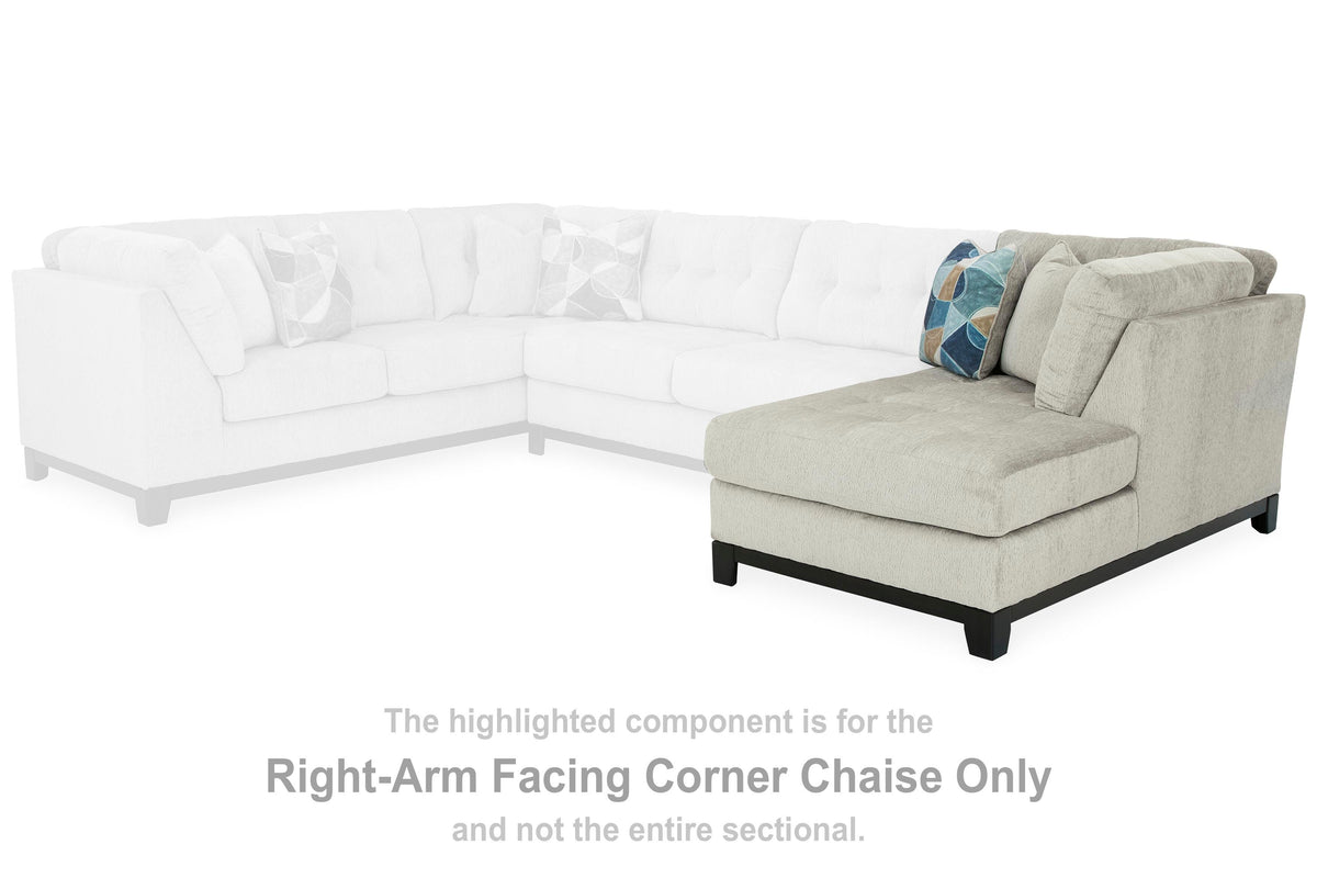 Maxon Place Sectional - 33004S2, 33004S3 - product view or room setting; complete kit and included component views (supplier image 8)