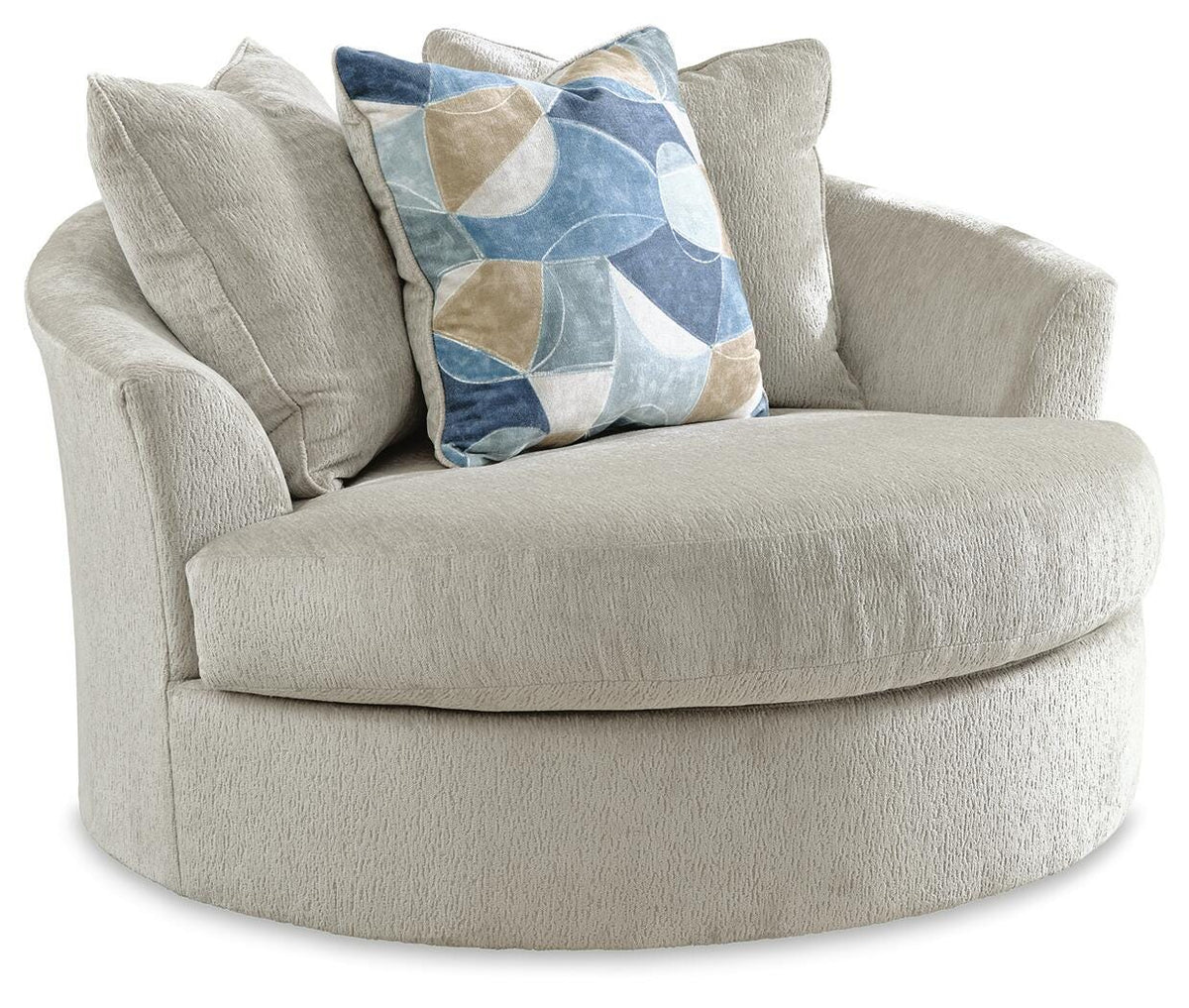 Maxon Place Oversized Chair and Ottoman - 33004U1 - product view or room setting; complete kit and included component views (supplier image 13)
