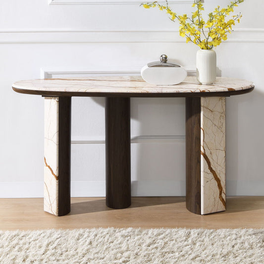 Haidar - Table With Marble Top