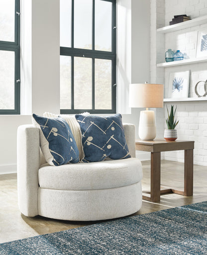 Padova Swivel Accent Chair - 3370644 - product view or room setting; only chair included (supplier image 2)
