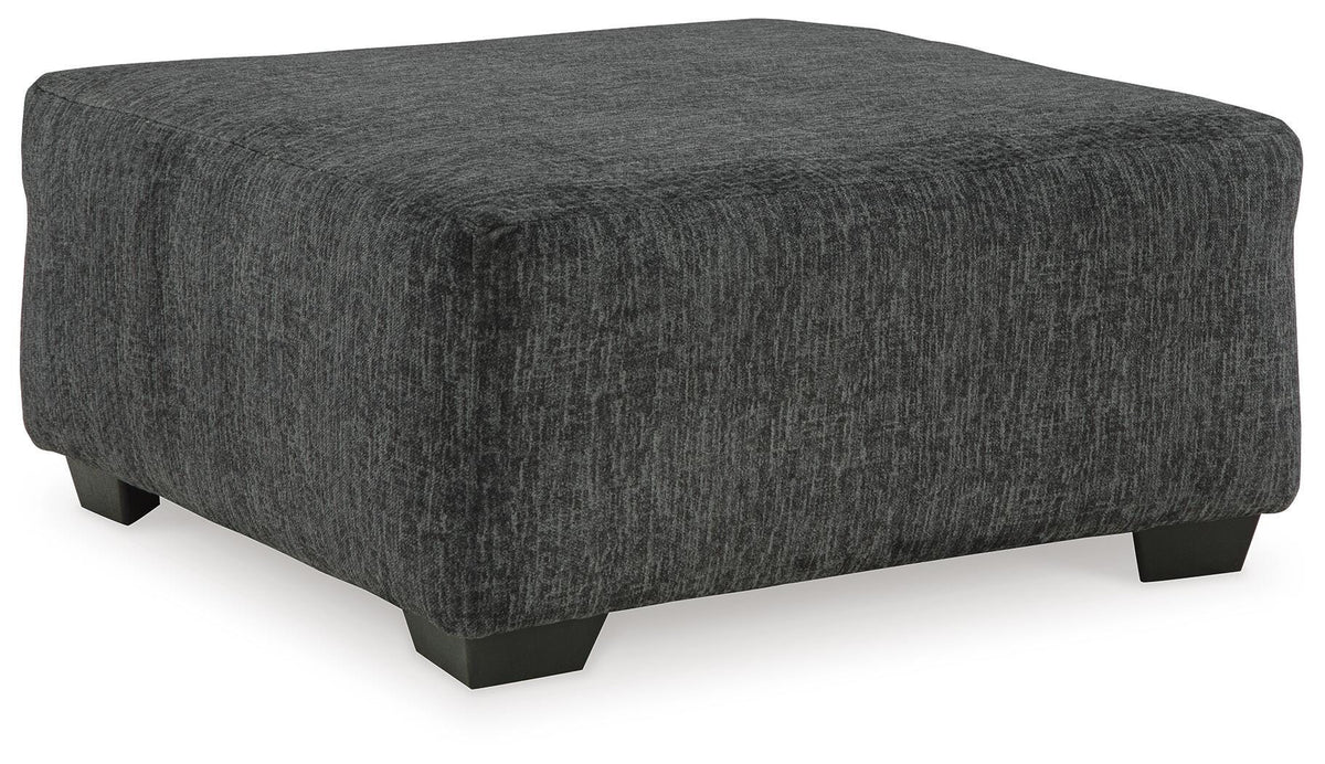 Biddeford Oversized Swivel Chair and Ottoman - 35504U1 - product view or room setting; complete kit and included component views (supplier image 3)