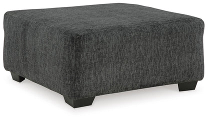 Biddeford Oversized Swivel Chair and Ottoman - 35504U1 - product view or room setting; complete kit and included component views (supplier image 3)