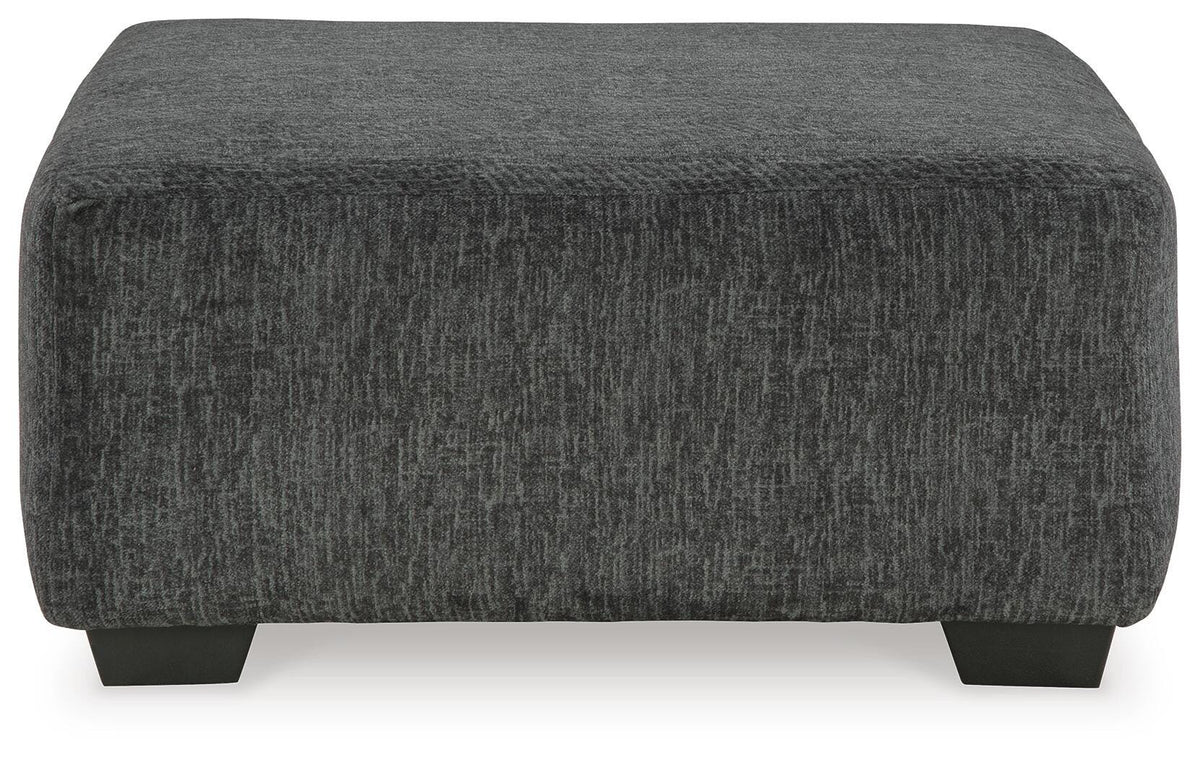 Biddeford Oversized Swivel Chair and Ottoman - 35504U1 - product view or room setting; complete kit and included component views (supplier image 2)