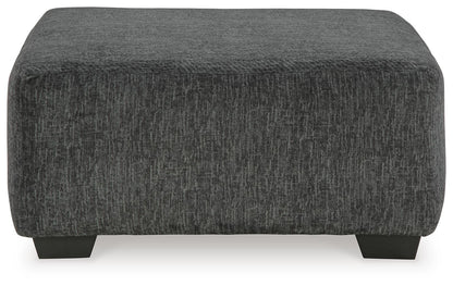 Biddeford Oversized Swivel Chair and Ottoman - 35504U1 - product view or room setting; complete kit and included component views (supplier image 2)