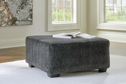 Biddeford Oversized Swivel Chair and Ottoman - 35504U1 - product view or room setting; complete kit and included component views (supplier image 10)