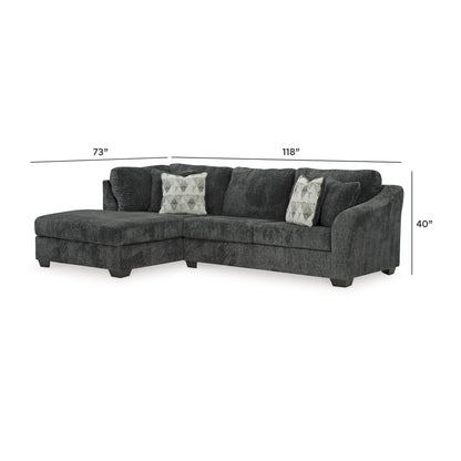 Biddeford Sectional - 35504S1 - approximate manufacturer dimensions (supplier image 22)