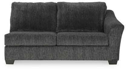 Biddeford 2-Piece Sectional and Oversized Swivel Accent Chair - 35504U2 - product view or room setting; complete kit and included component views (supplier image 6)