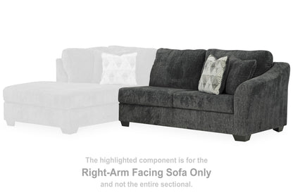 Biddeford 2-Piece Sectional and Oversized Swivel Accent Chair - 35504U2 - product view or room setting; complete kit and included component views (supplier image 8)