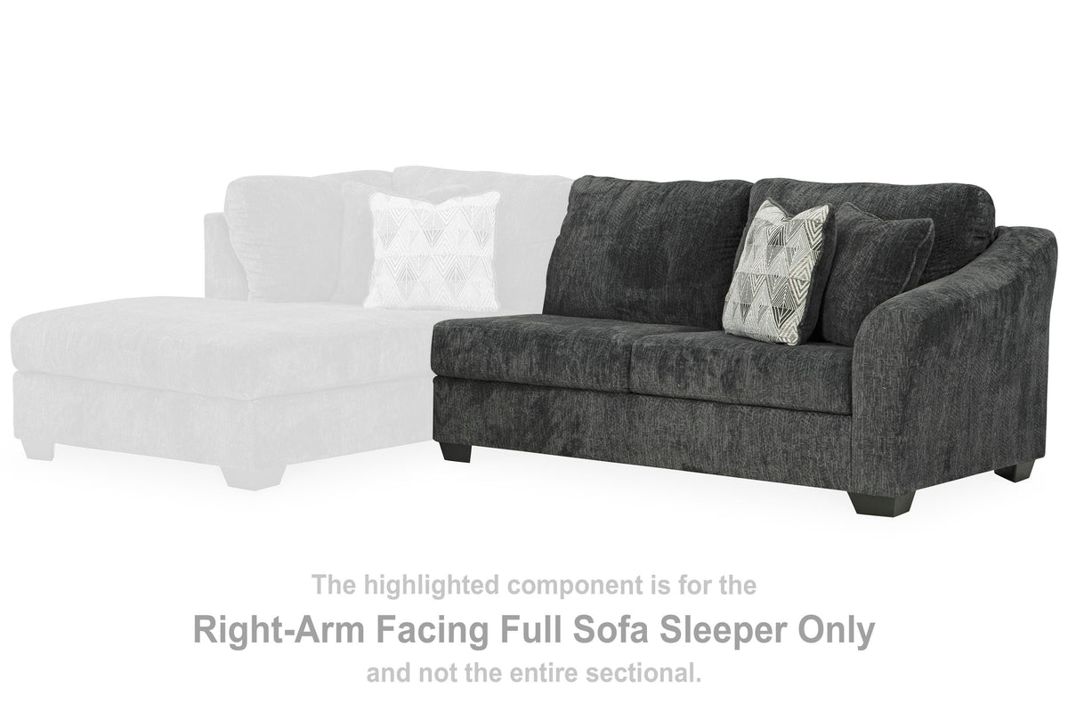 Biddeford Sectional - 35504S3 - product view or room setting; complete kit and included component views (supplier image 20)