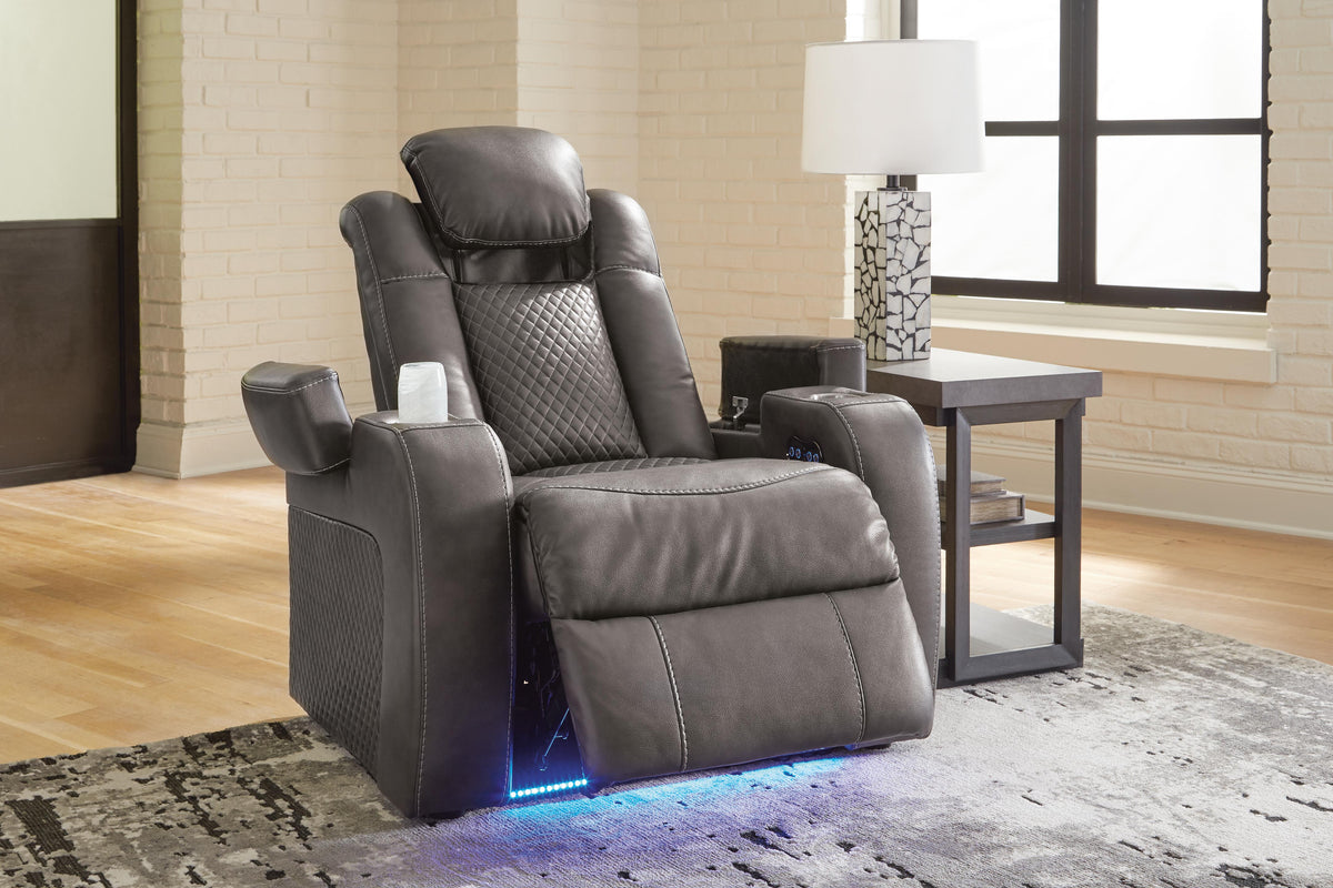 Fyne-Dyme Power Recliner - 3660213 - product view or room setting; only recliner included (supplier image 19)