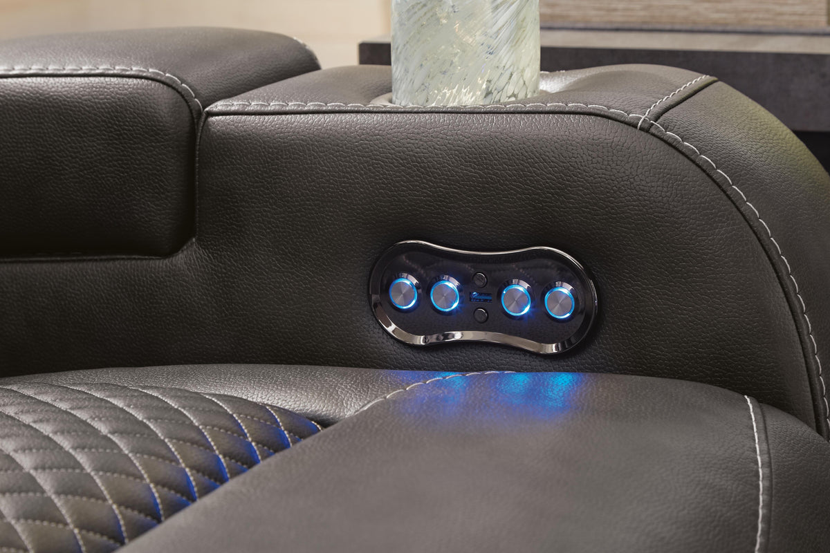 Fyne-Dyme Power Recliner - 3660213 - product view or room setting; only recliner included (supplier image 22)