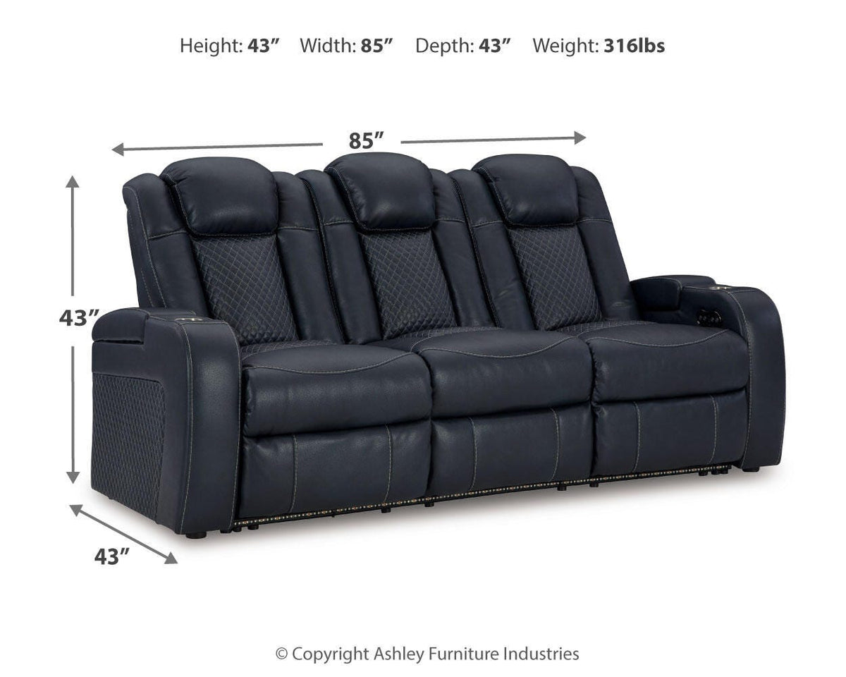 Fyne-Dyme Living Room Sets - 36603U2, 36603U1, 36603U3 - approximate manufacturer dimensions (supplier image 19)
