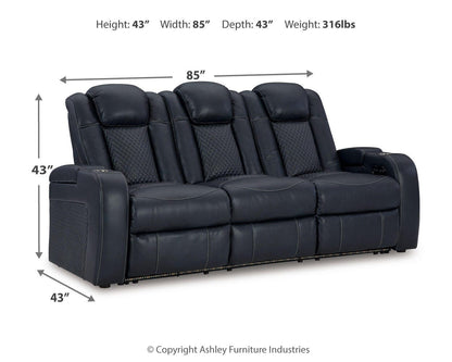 Fyne-Dyme Living Room Sets - 36603U2, 36603U1, 36603U3 - approximate manufacturer dimensions (supplier image 19)