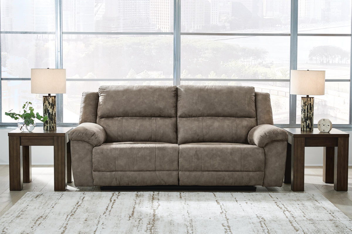 Laresview Reclining Sofa - 3720381 - product view or room setting; only sofa included (supplier image 2)