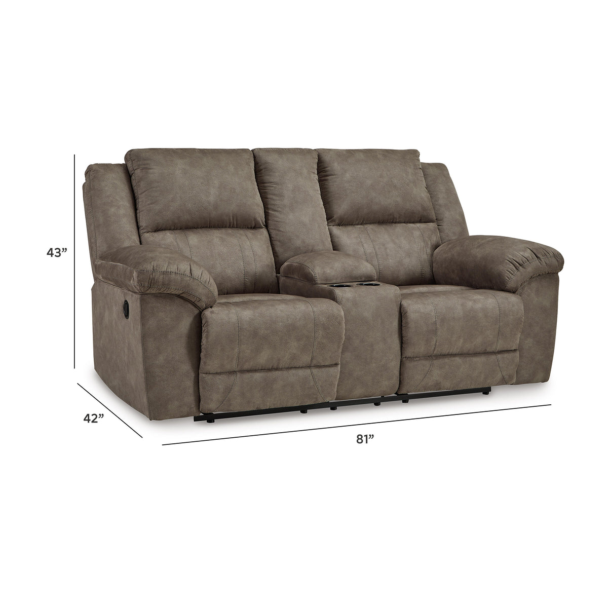 Laresview Living Room Sets - 37203U2, 37203U1, 37203U4 - approximate manufacturer dimensions (supplier image 27)