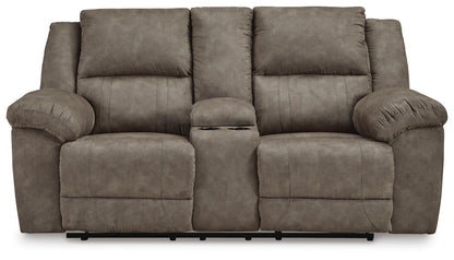 Laresview Reclining Loveseat with Console - 3720394 - product view or room setting; only loveseat included (supplier image 4)